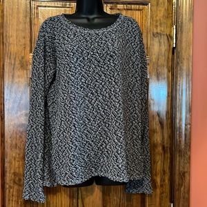 Aeropostale Gray & Black Sweater Tunic